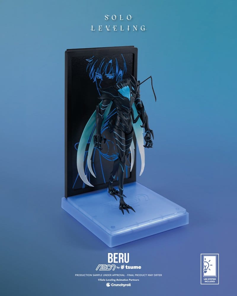 Solo Leveling Figura Neon 1/9 Beru 20 cm