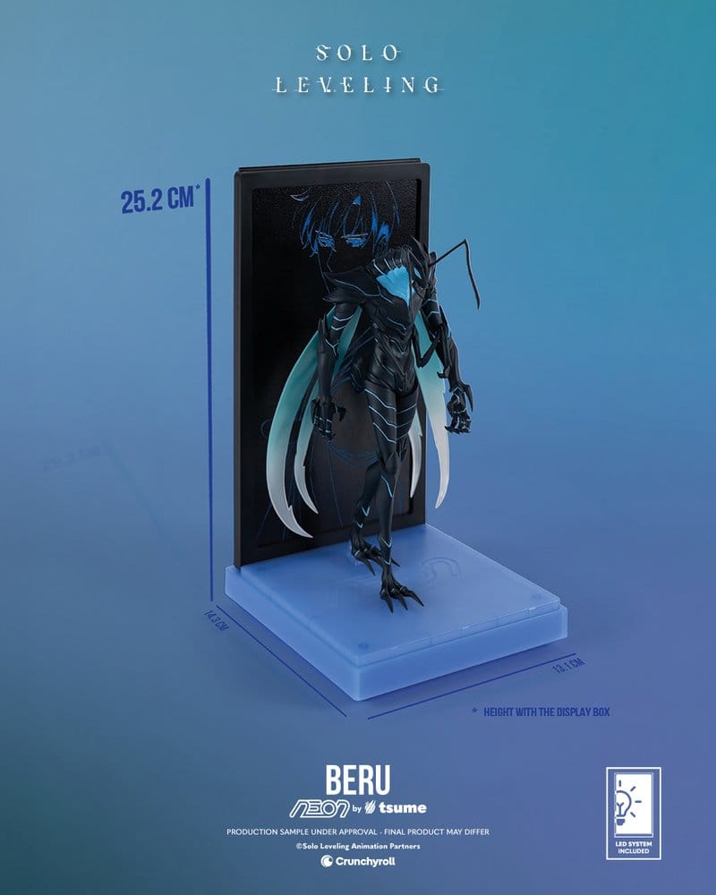 Solo Leveling Figura Neon 1/9 Beru 20 cm