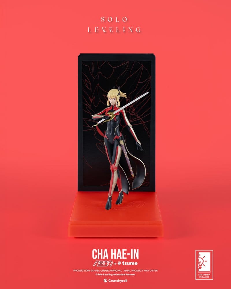 Solo Leveling Figura Neon 1/9 Cha Hae-In 20 cm