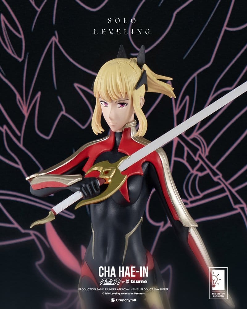 Solo Leveling Figura Neon 1/9 Cha Hae-In 20 cm