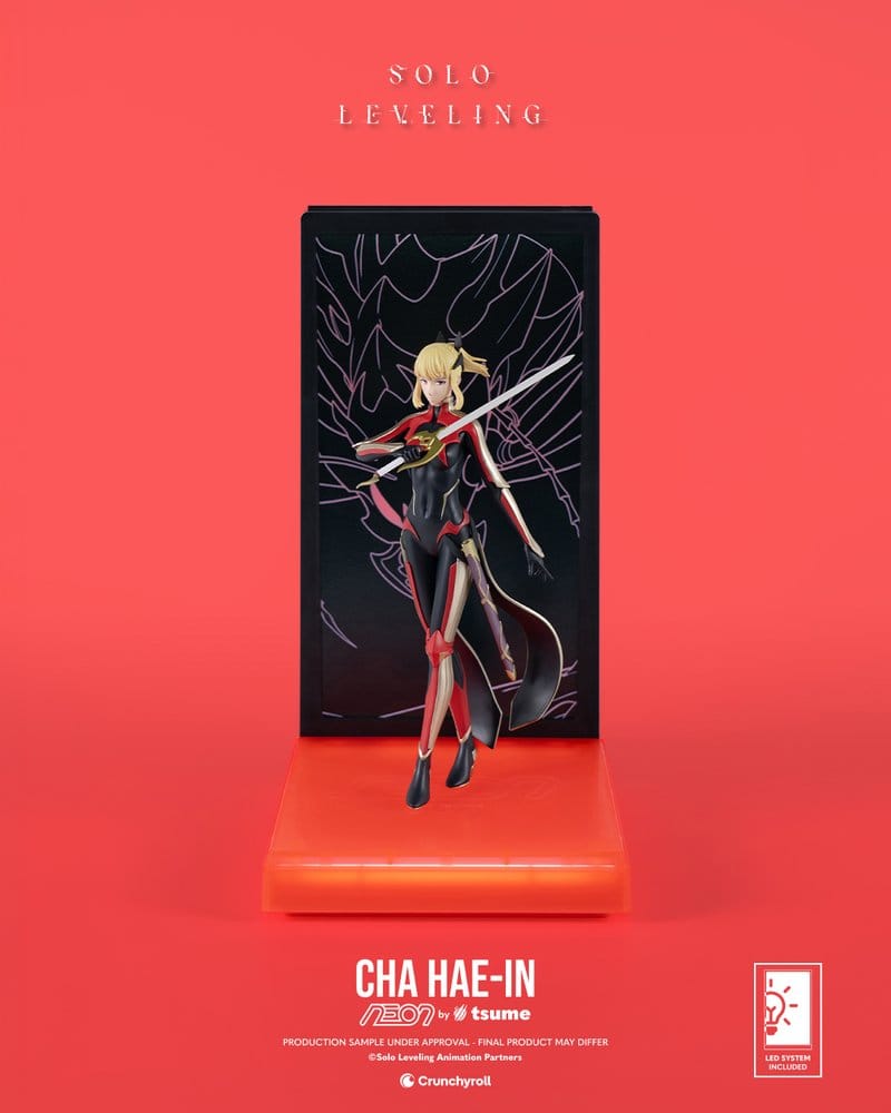 Solo Leveling Figura Neon 1/9 Cha Hae-In 20 cm