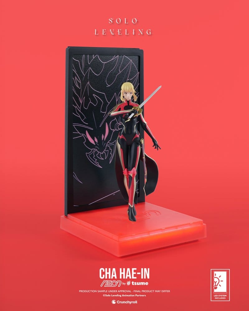 Solo Leveling Figura Neon 1/9 Cha Hae-In 20 cm