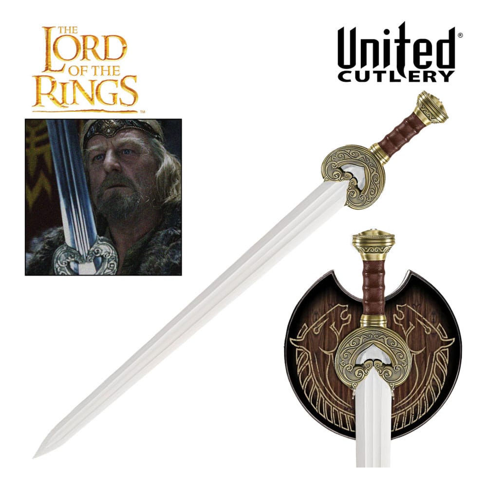El Señor de los Anillos Réplica 1/1 Espada de Theoden Herugrim 92 cm Frikytopia