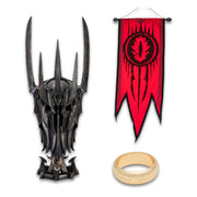 El Señor de los Anillos Réplica Museum Collection 1/1 Casco de Guerra de Sauron 76 cm