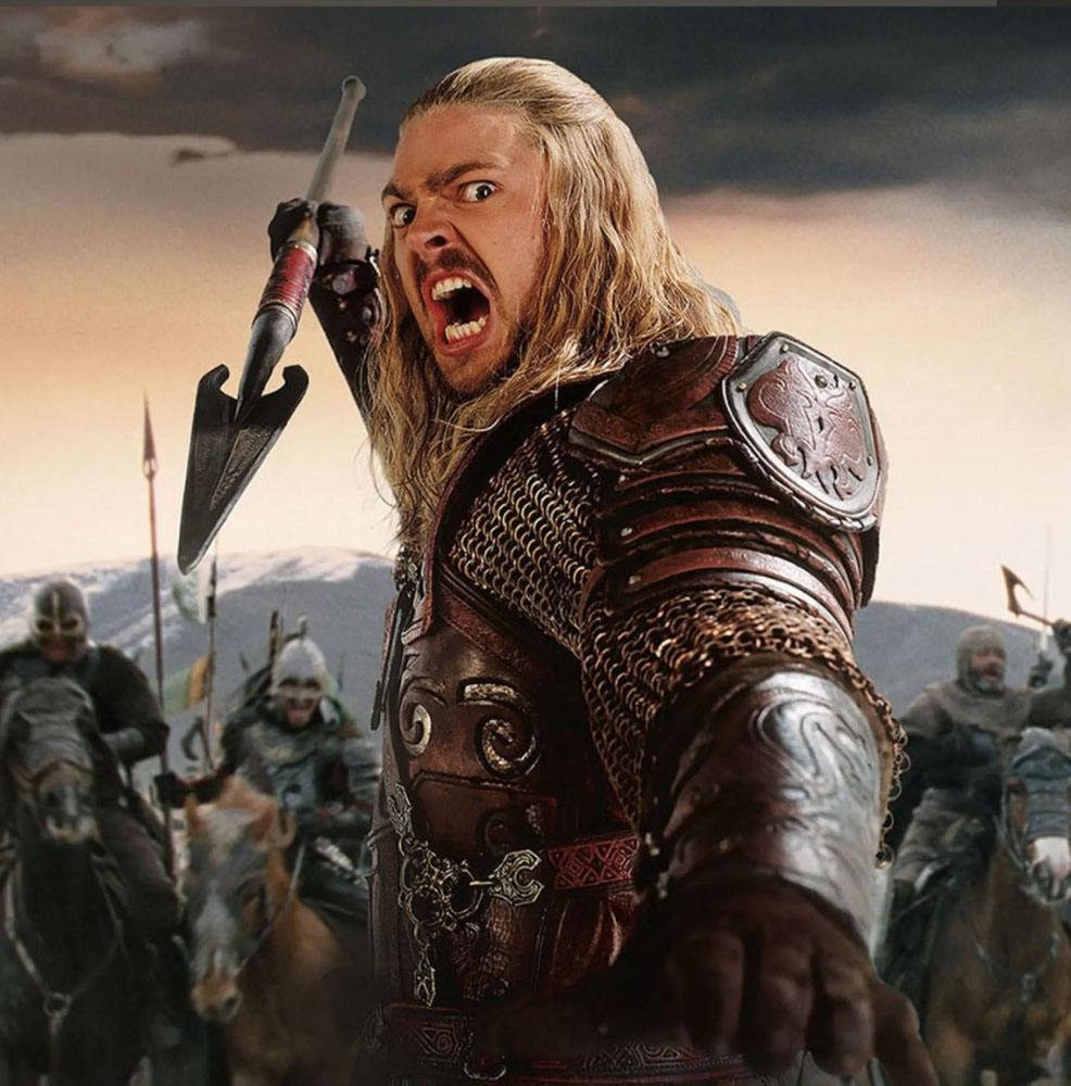 El Señor de los Anillos Réplica 1/1 Lanca de Eomer 213 cm