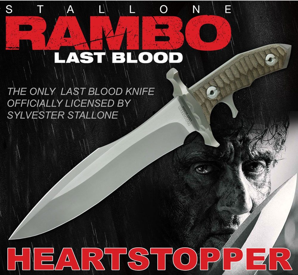 Rambo: Last Blood Réplica 1/1 Cuchillo Heartstopper Frikytopia