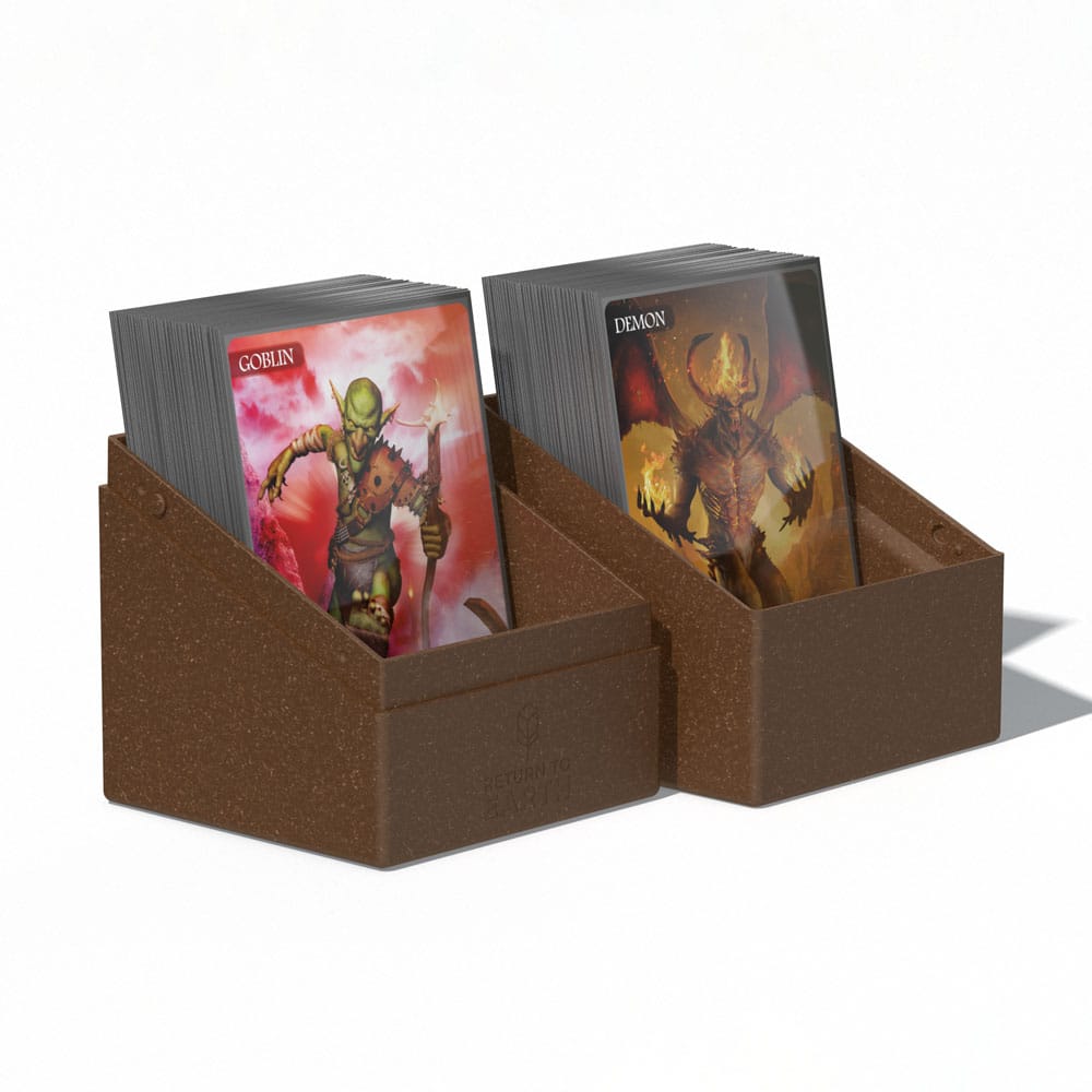 Ultimate Guard Return To Earth Boulder Deck Case 100+ Tamaño Estándar Marrón