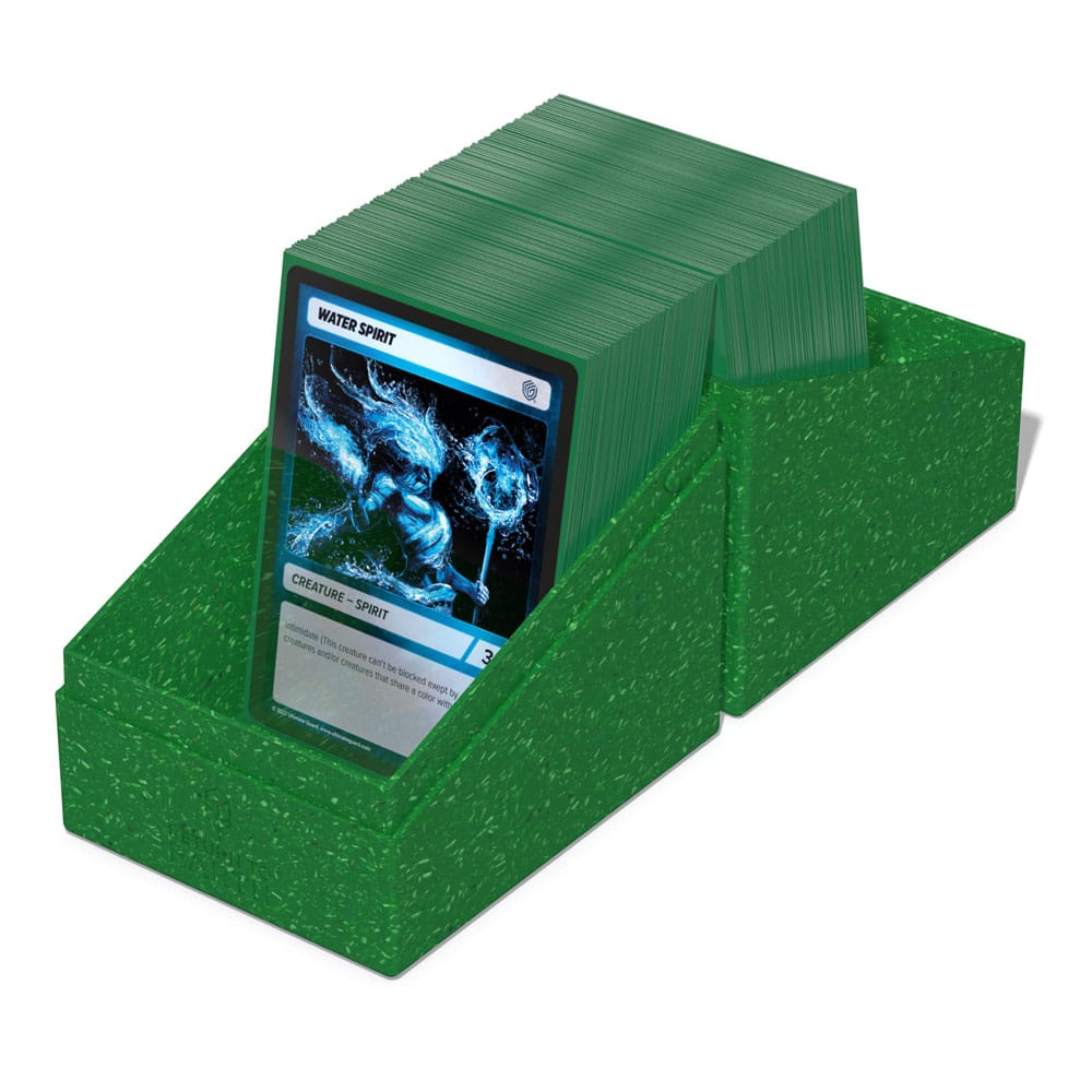 Ultimate Guard Return To Earth Boulder Deck Case 133+ Tamaño Estándar Verde