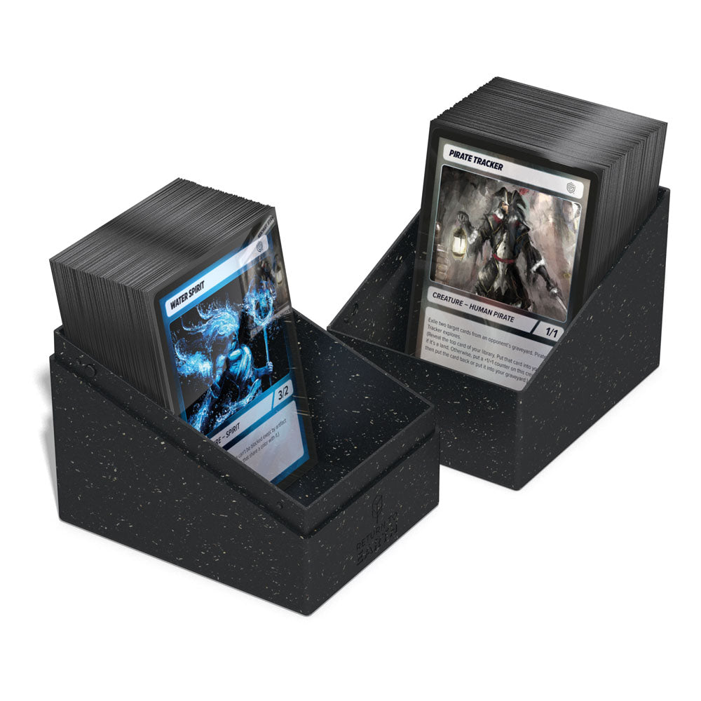 Ultimate Guard Return To Earth Boulder Deck Case 133+ Tamaño Estándar Negro