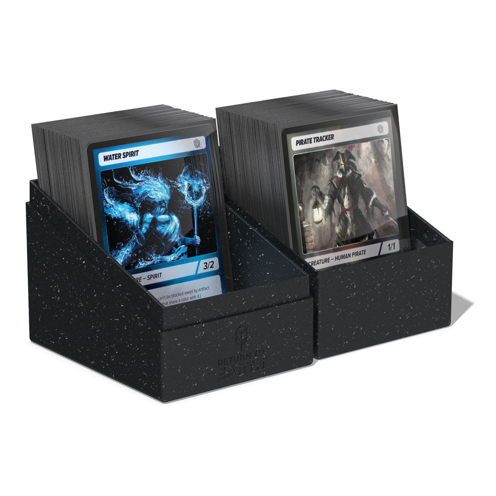 Ultimate Guard Return To Earth Boulder Deck Case 133+ Tamaño Estándar Negro