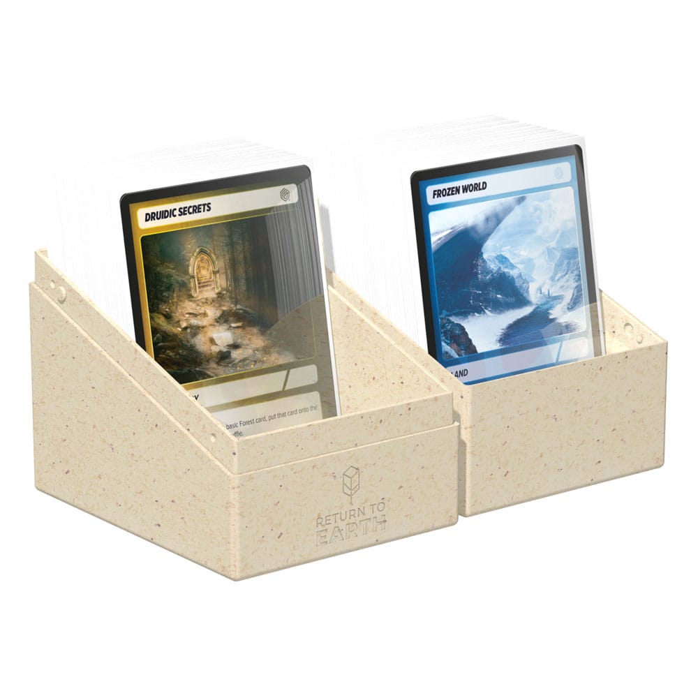 Ultimate Guard Return To Earth Boulder Deck Case 133+ Tamaño Estándar Natural