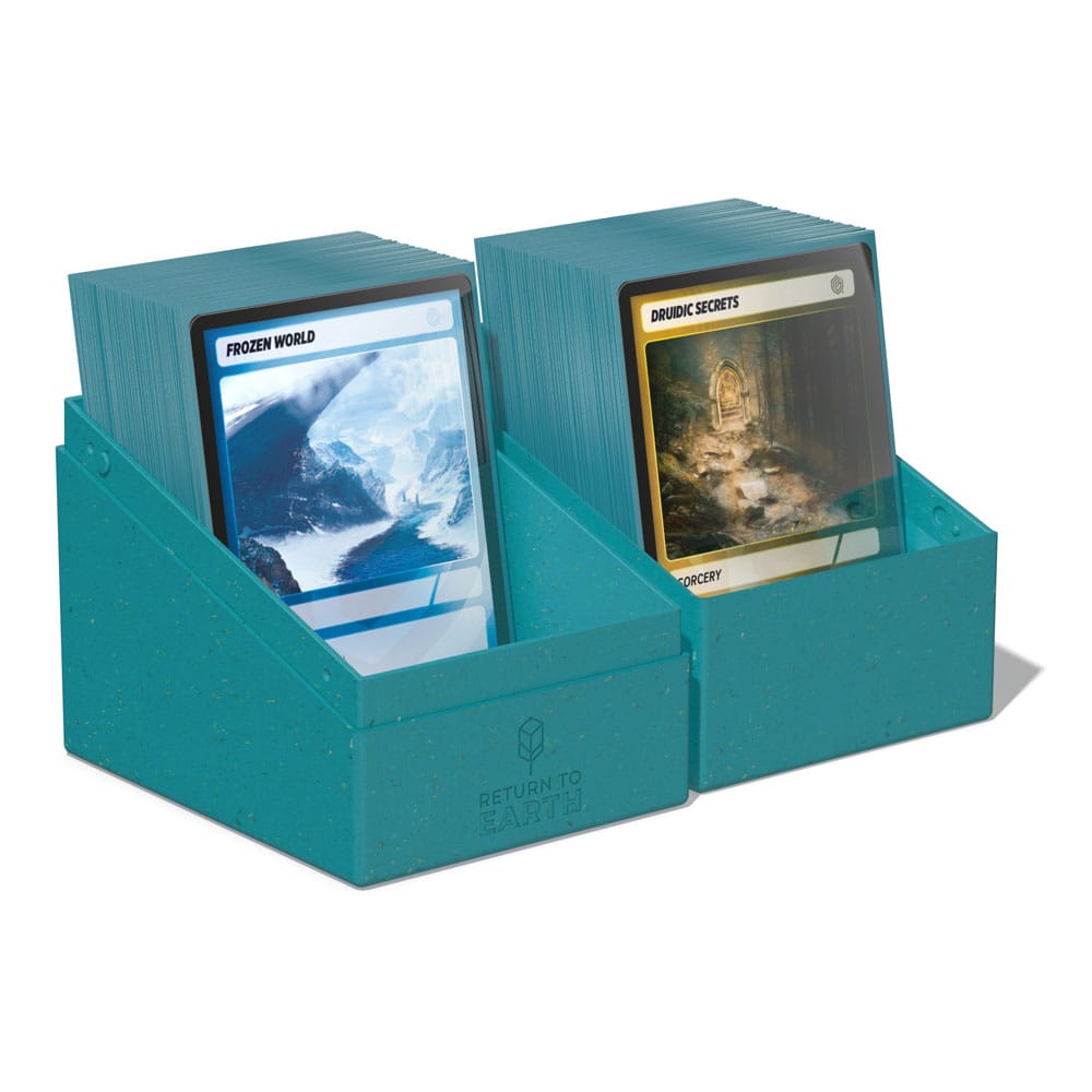 Ultimate Guard Return To Earth Boulder Deck Case 133+ Tamaño Estándar Petrol