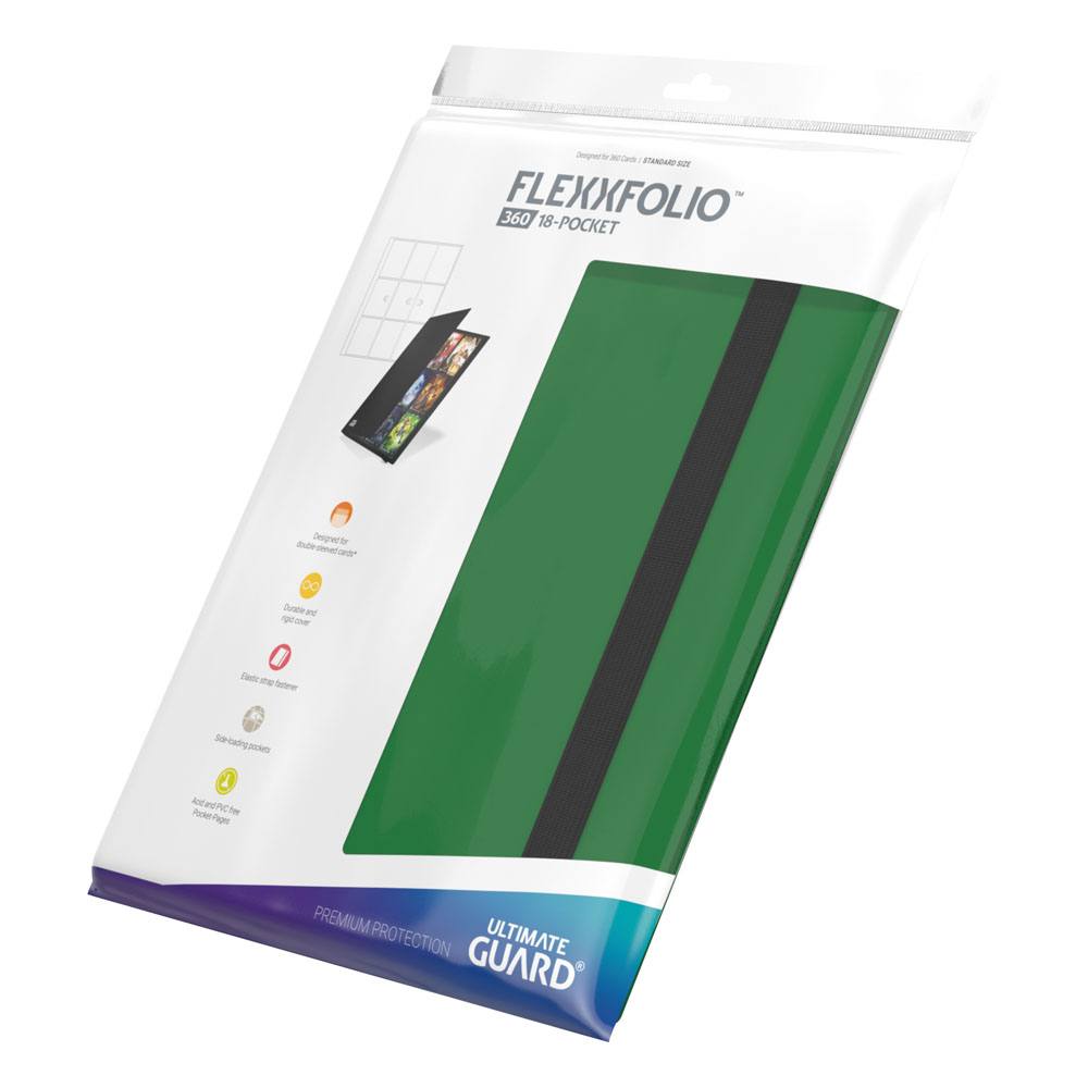 Ultimate Guard Flexxfolio 360 - 18-Pocket Verde