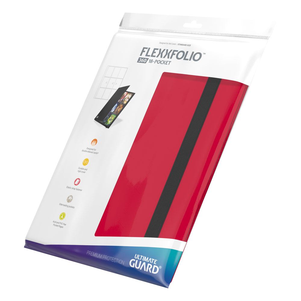 Ultimate Guard Flexxfolio 360 - 18-Pocket Rojo