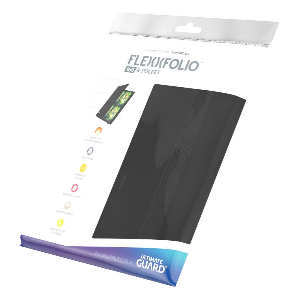 Ultimate Guard Flexxfolio 160 - 8-Pocket Negro