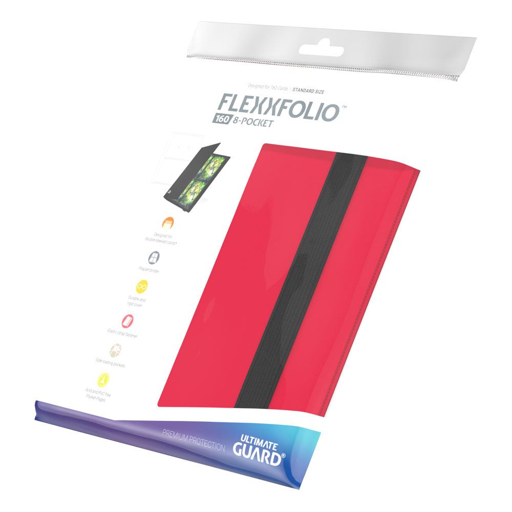 Ultimate Guard Flexxfolio 160 - 8-Pocket Rojo