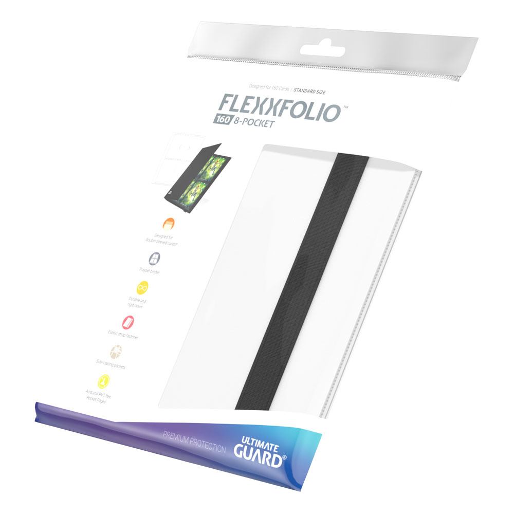 Ultimate Guard Flexxfolio 160 - 8-Pocket Blanco