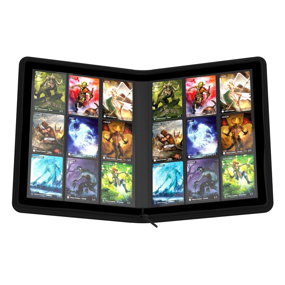 Ultimate Guard Zipfolio 360 - 18-Pocket XenoSkin Negro