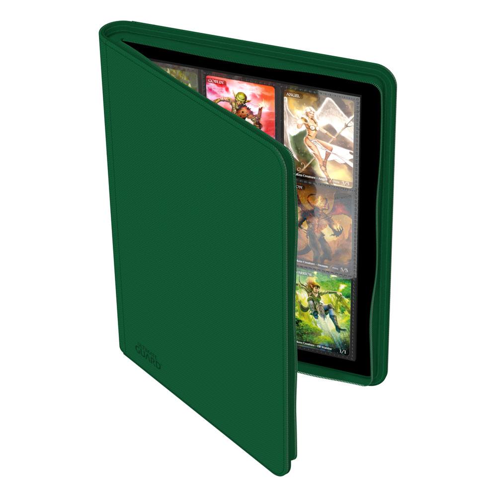 Ultimate Guard Zipfolio 360 - 18-Pocket XenoSkin Verde