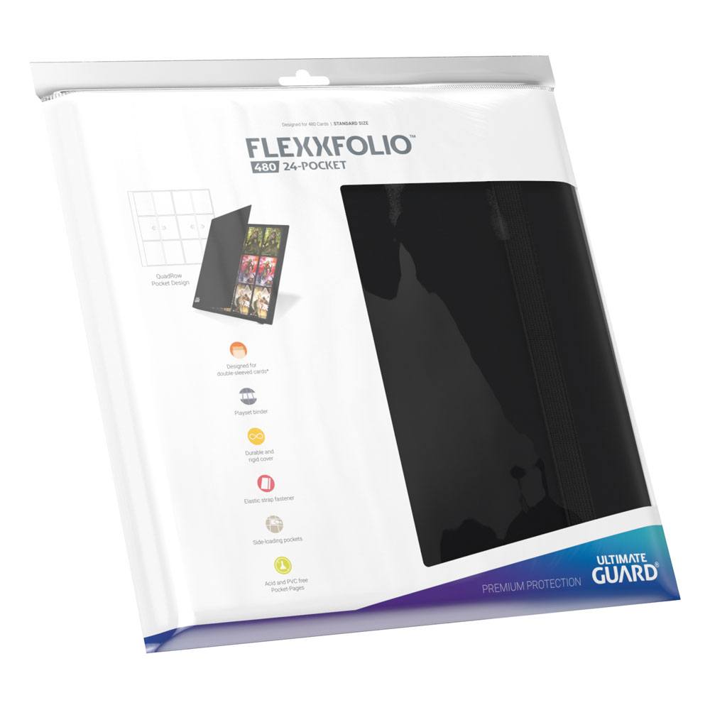 Ultimate Guard Flexxfolio 480 - 24-Pocket (Quadrow) - Negro