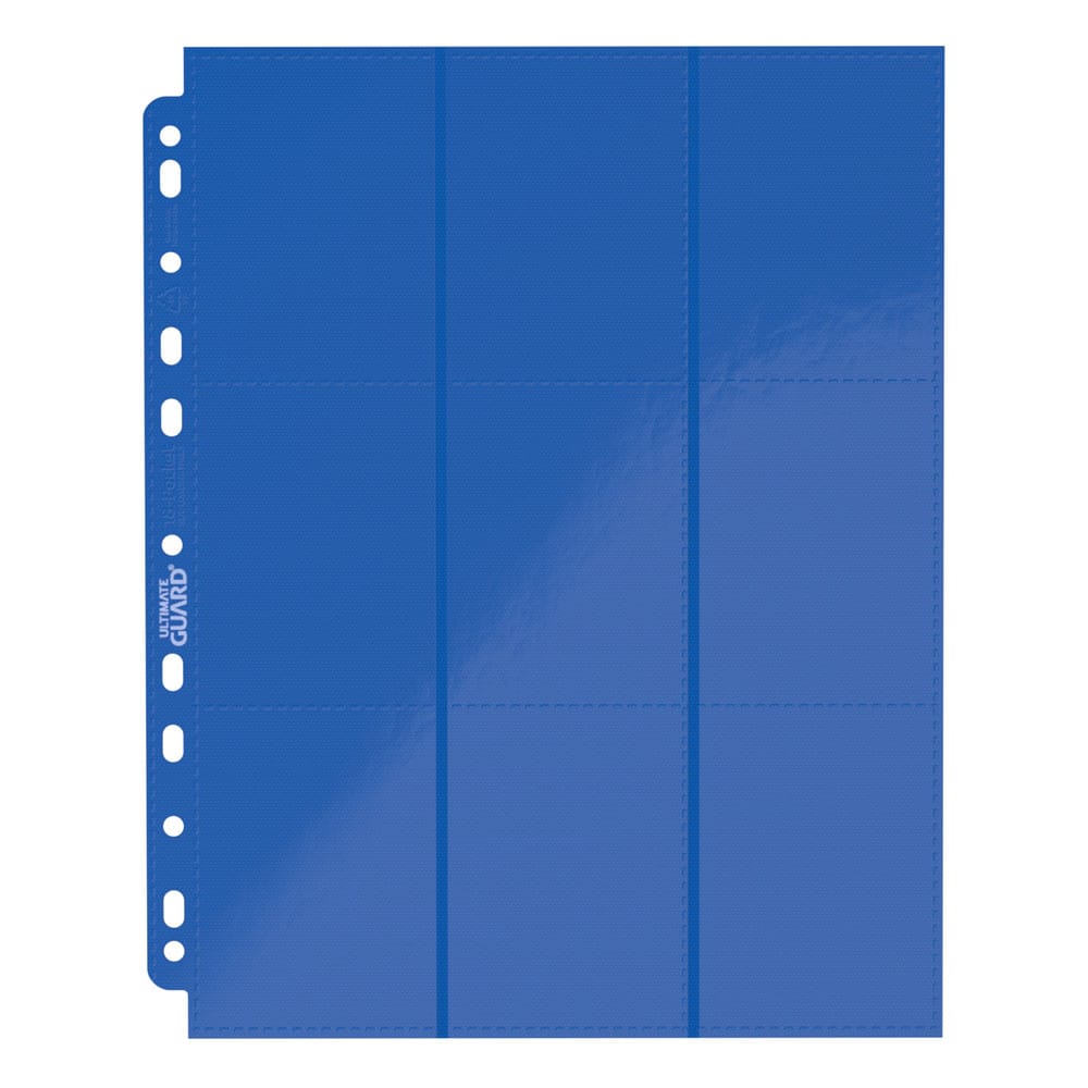 Ultimate Guard 18-Pocket Pages Side-Loading Azul (10)