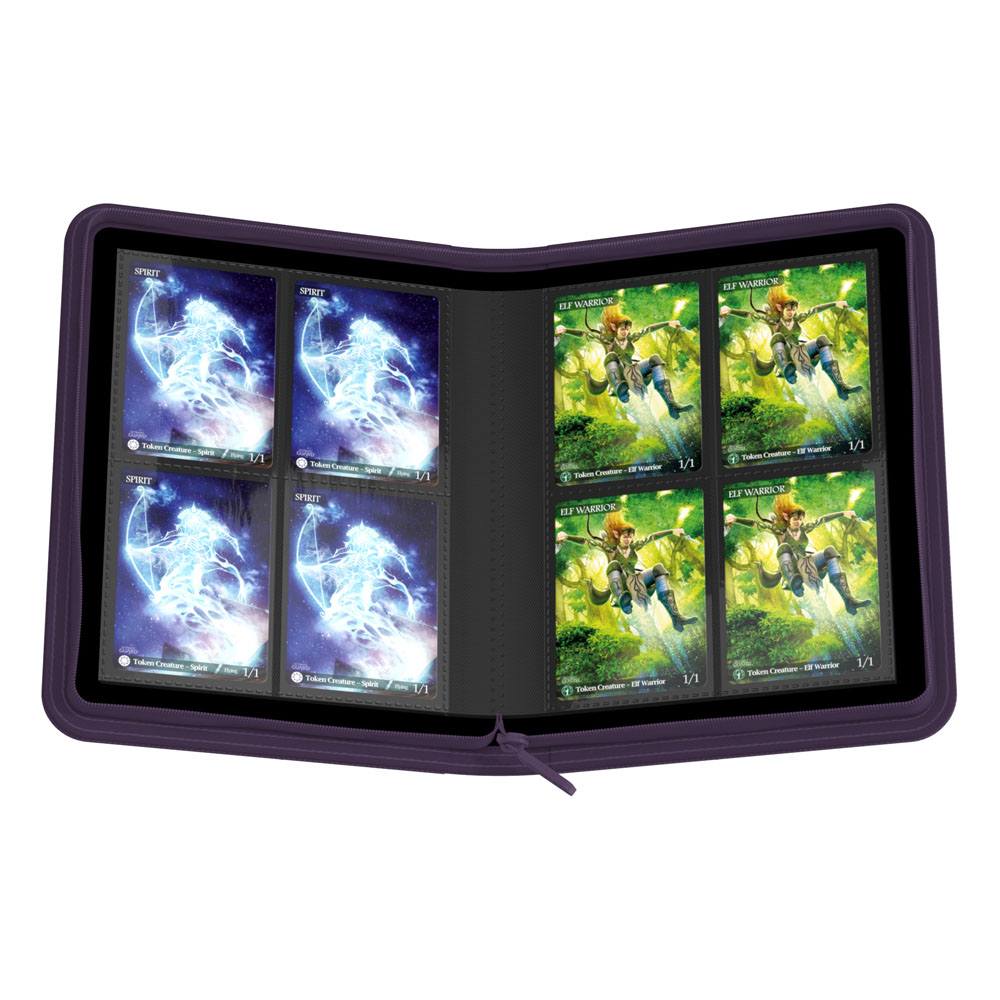 Ultimate Guard Zipfolio 160 - 8-Pocket XenoSkin Violeta