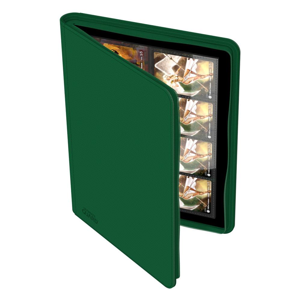 Ultimate Guard Zipfolio 320 - 16-Pocket XenoSkin Verde