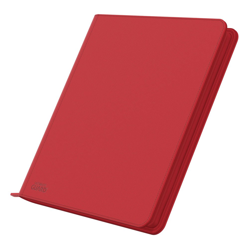 Ultimate Guard Zipfolio 480 - 24-Pocket XenoSkin (Quadrow) - Rojo