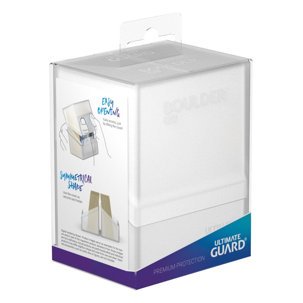 Ultimate Guard Boulder Deck Case 80+ Tamaño Estándar Frosted