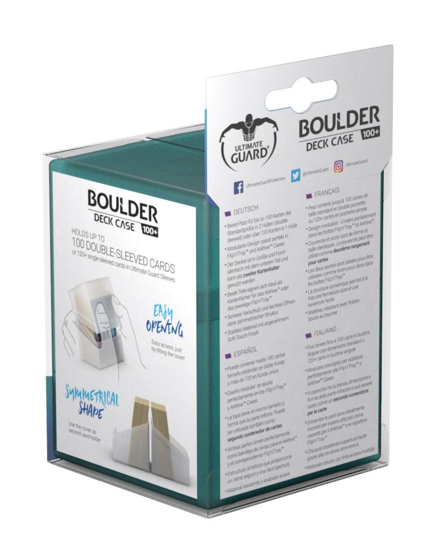 Ultimate Guard Boulder Deck Case 100+ Tamaño Estándar Malachite