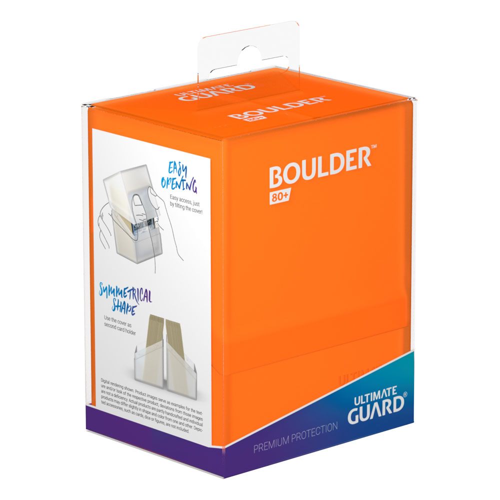 Ultimate Guard Boulder Deck Case 80+ Tamaño Estándar Poppy Topaz