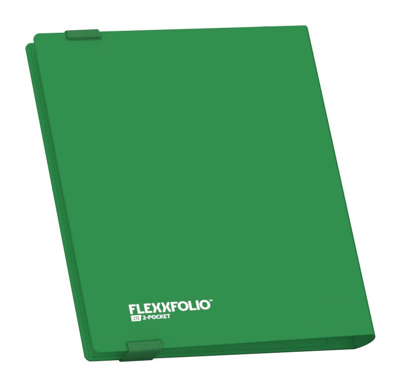 Ultimate Guard Flexxfolio 20 - 2-Pocket - Verde