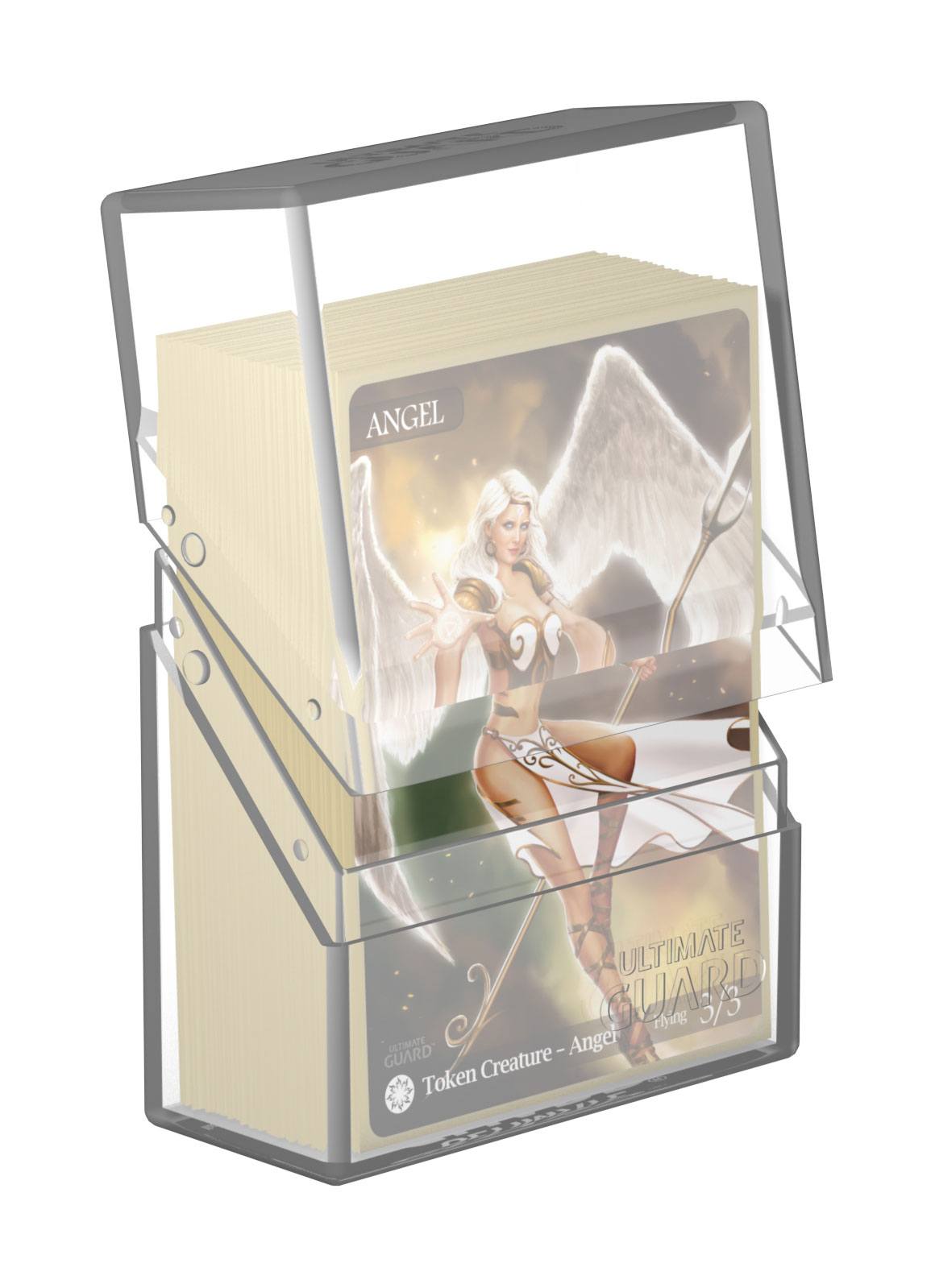 Ultimate Guard Boulder Deck Case 40+ Tamaño Estándar Transparente
