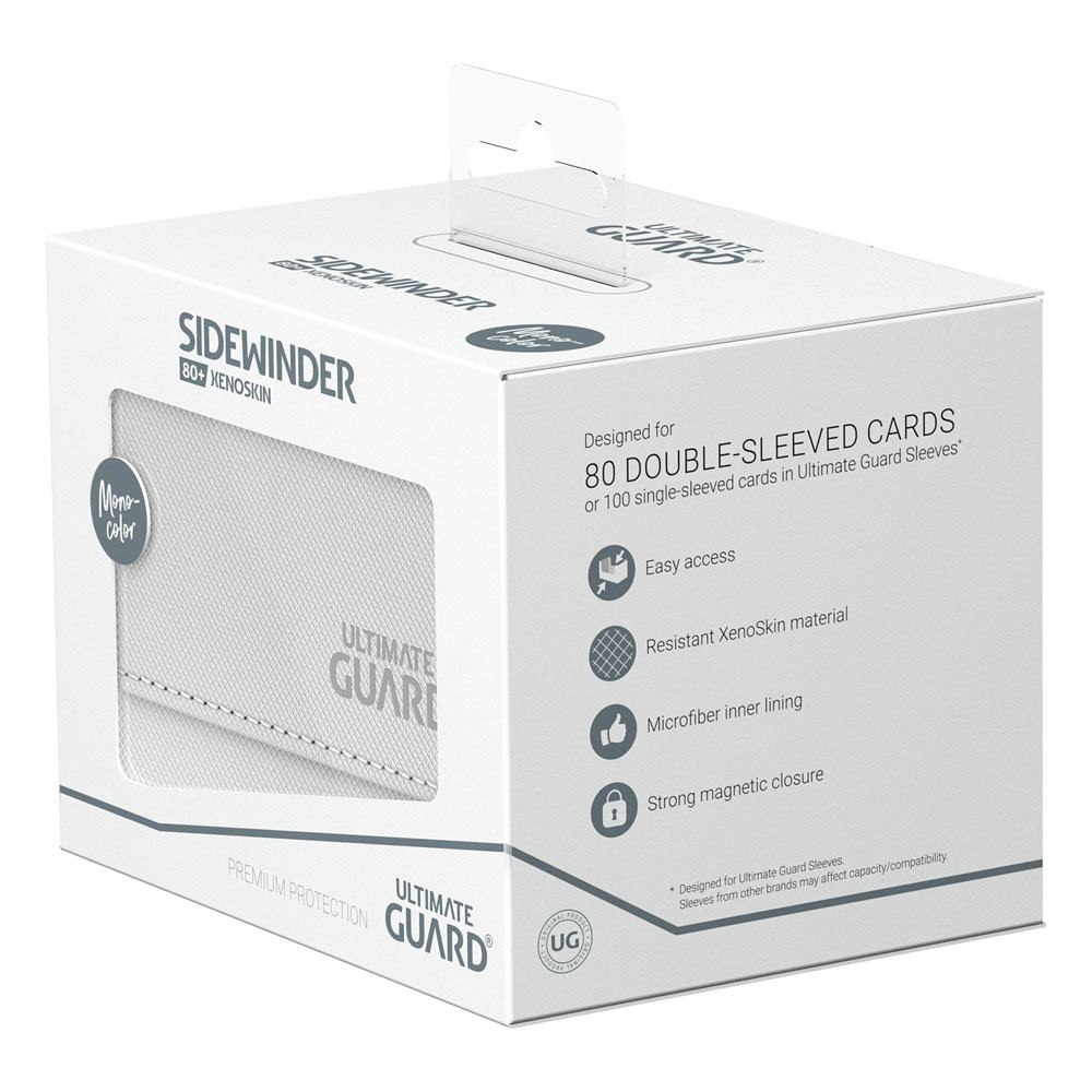 Ultimate Guard Sidewinder 80+ XenoSkin Monocolor Blanco