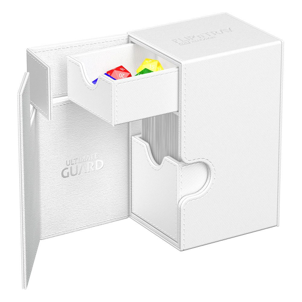 Ultimate Guard Flip`n`Tray 80+ XenoSkin Monocolor Blanco