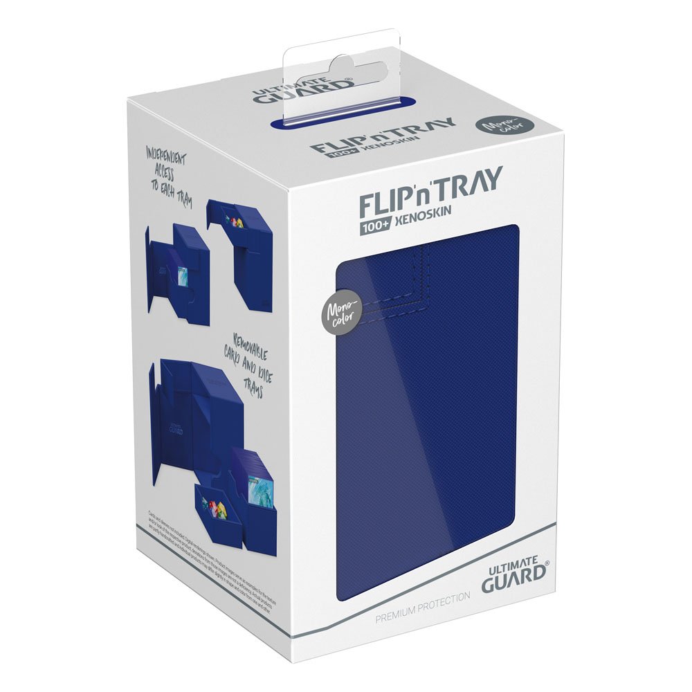 Ultimate Guard Flip`n`Tray 100+ XenoSkin Monocolor Azul