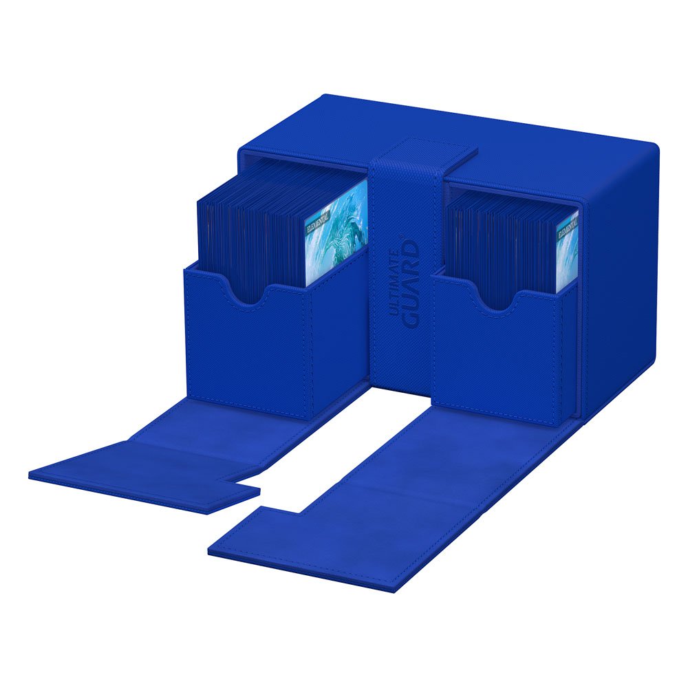 Ultimate Guard Twin Flip`n`Tray 160+ XenoSkin Monocolor Azul
