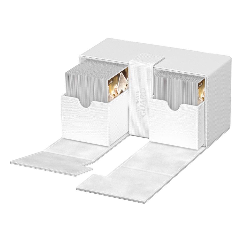 Ultimate Guard Twin Flip`n`Tray 200+ XenoSkin Monocolor Blanco