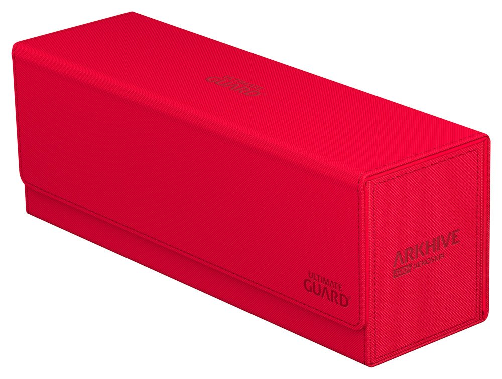 Ultimate Guard Arkhive 400+ XenoSkin Monocolor Rojo