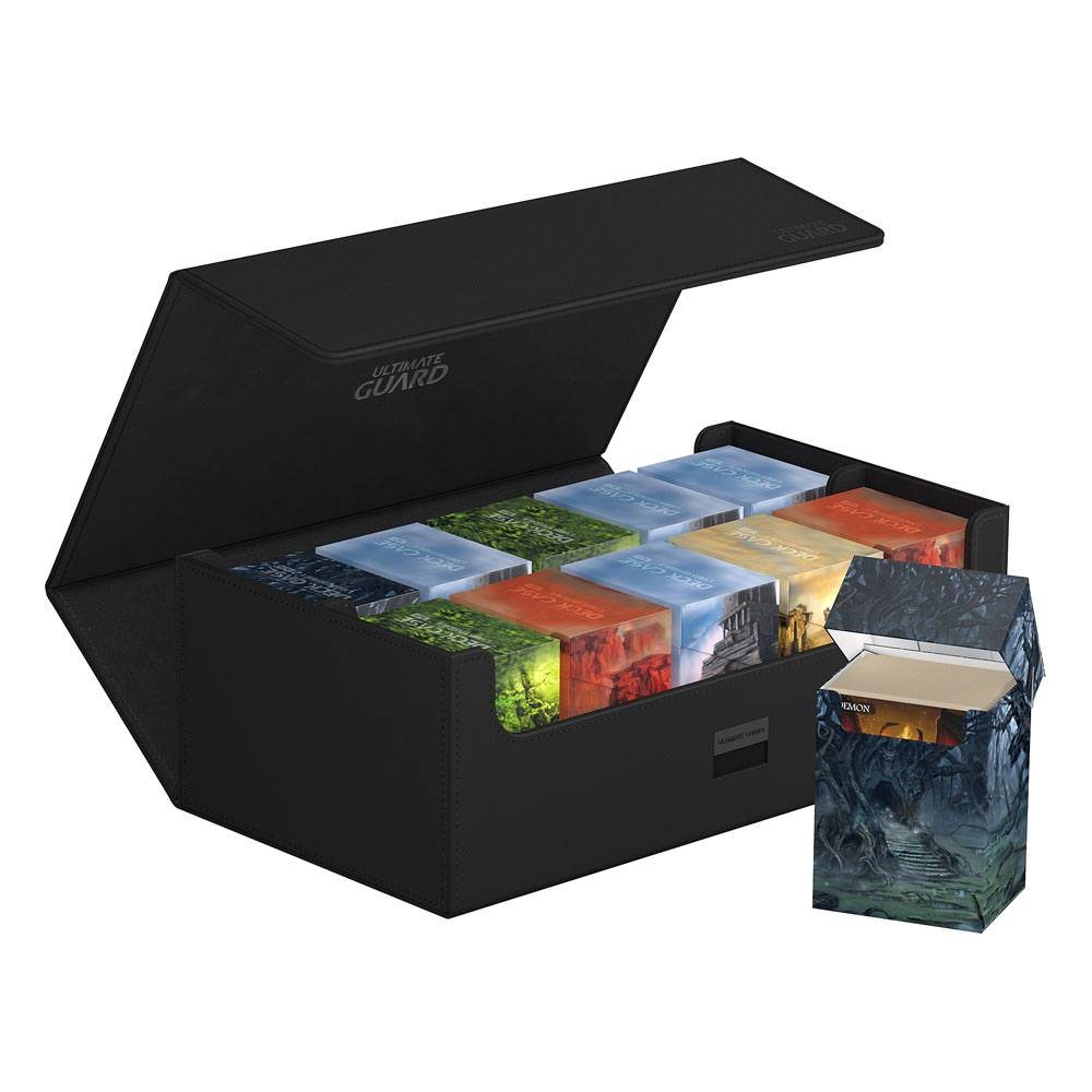 Ultimate Guard Arkhive 800+ XenoSkin Monocolor Negro