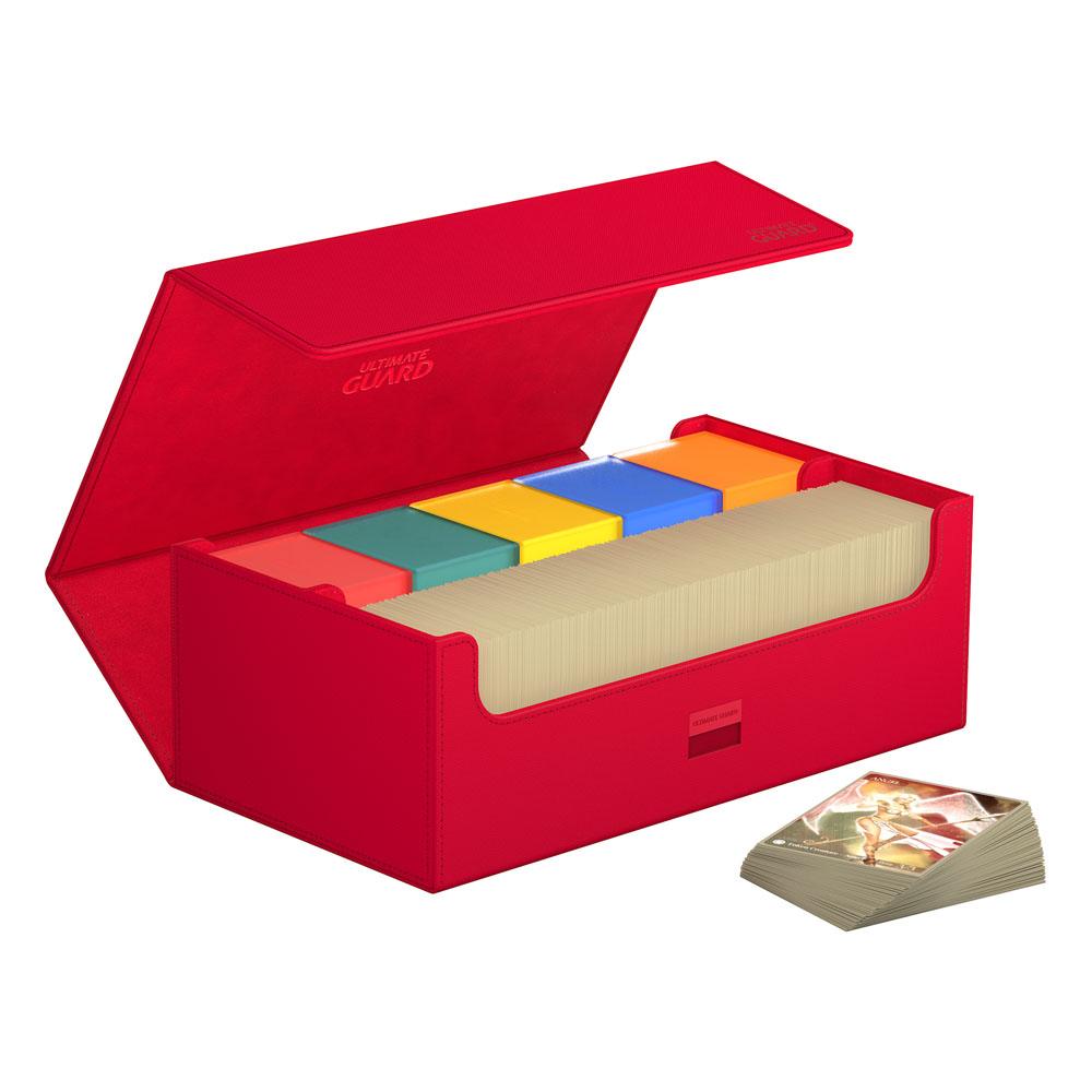 Ultimate Guard Arkhive 800+ XenoSkin Monocolor Rojo