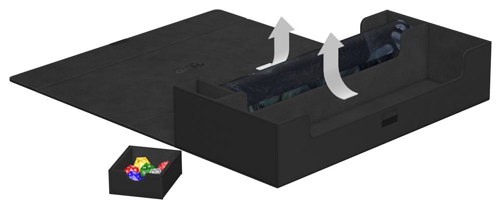 Ultimate Guard Superhive 550+ XenoSkin Monocolor Negro