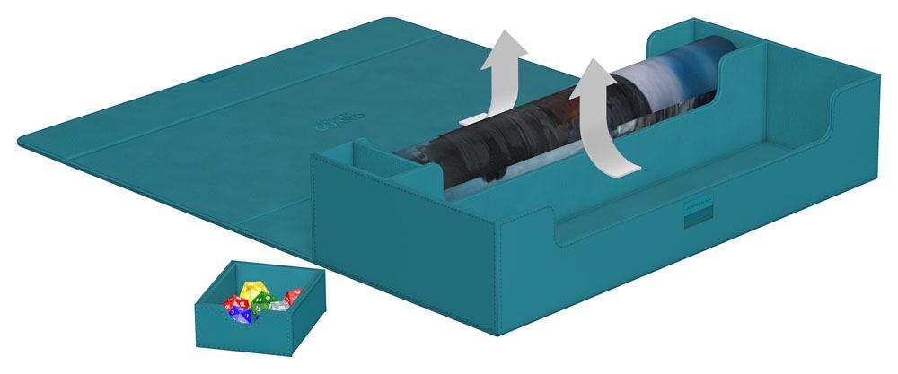Ultimate Guard Superhive 550+ XenoSkin Monocolor Gasolina Azul