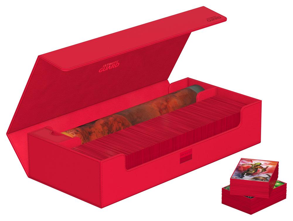 Ultimate Guard Superhive 550+ XenoSkin Monocolor Rojo