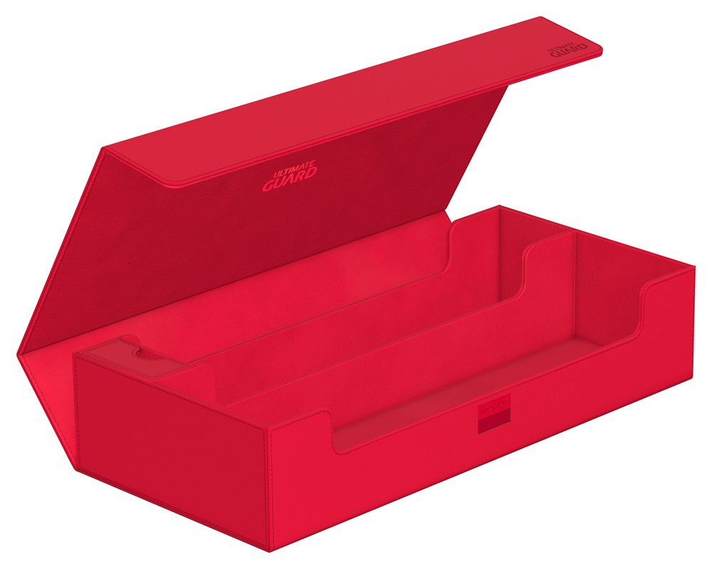 Ultimate Guard Superhive 550+ XenoSkin Monocolor Rojo