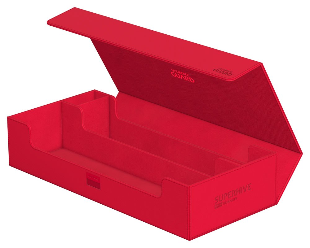 Ultimate Guard Superhive 550+ XenoSkin Monocolor Rojo