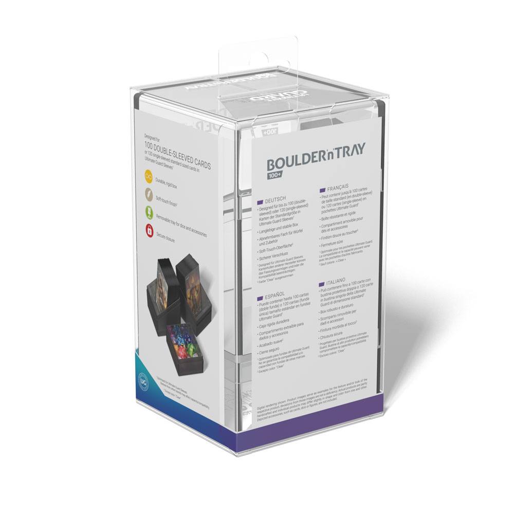 Ultimate Guard Boulder´n´Tray 100+ Transparente
