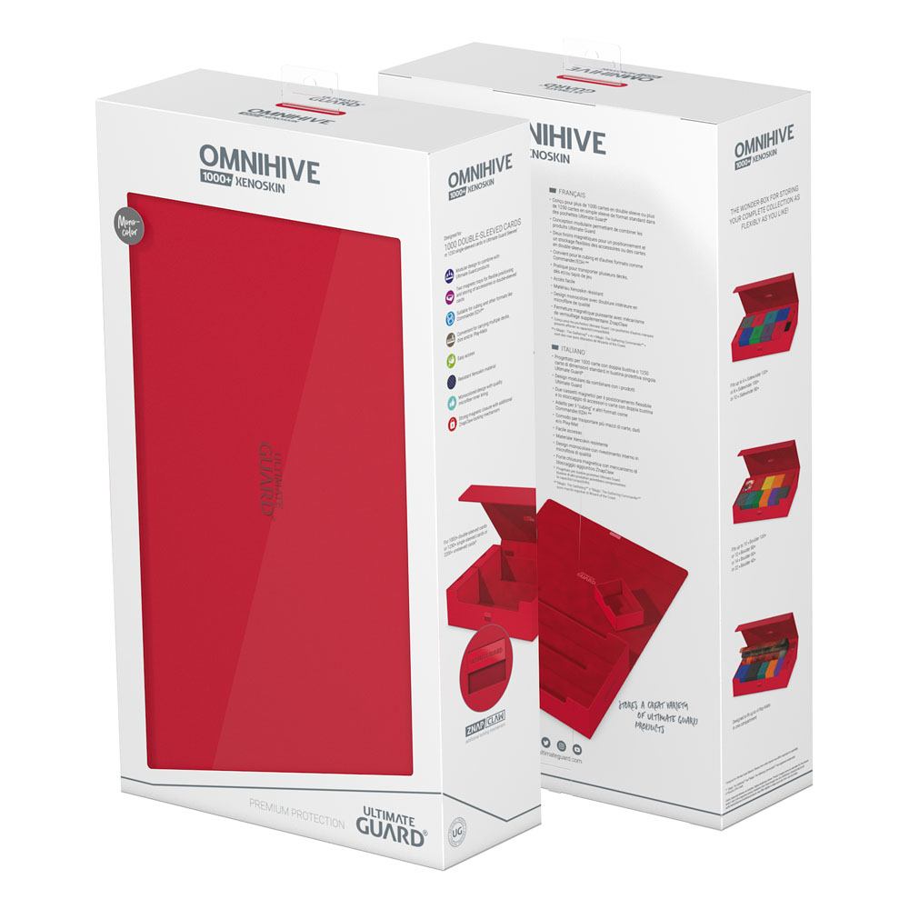 Ultimate Guard Omnihive 1000+ XenoSkin Rojo