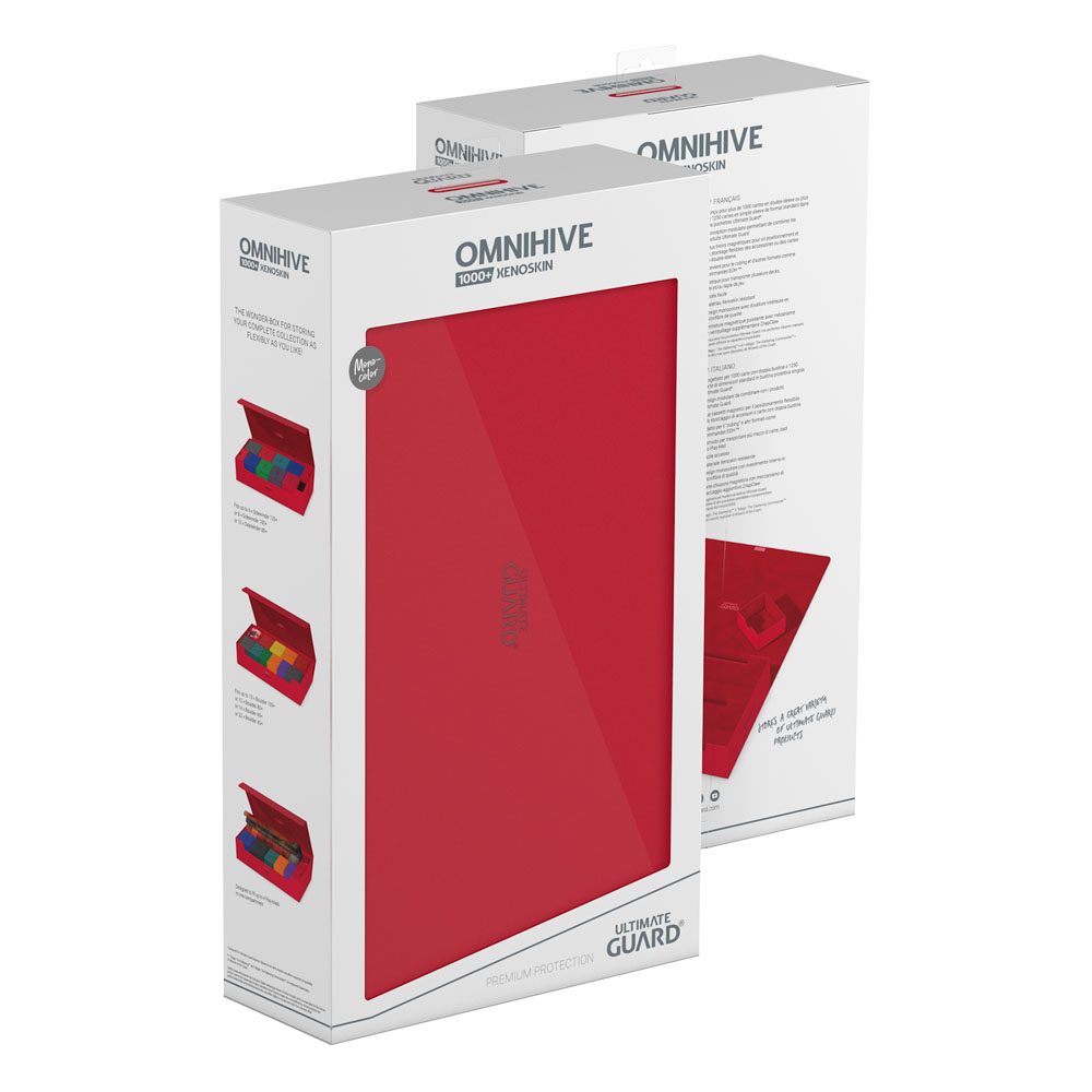 Ultimate Guard Omnihive 1000+ XenoSkin Rojo