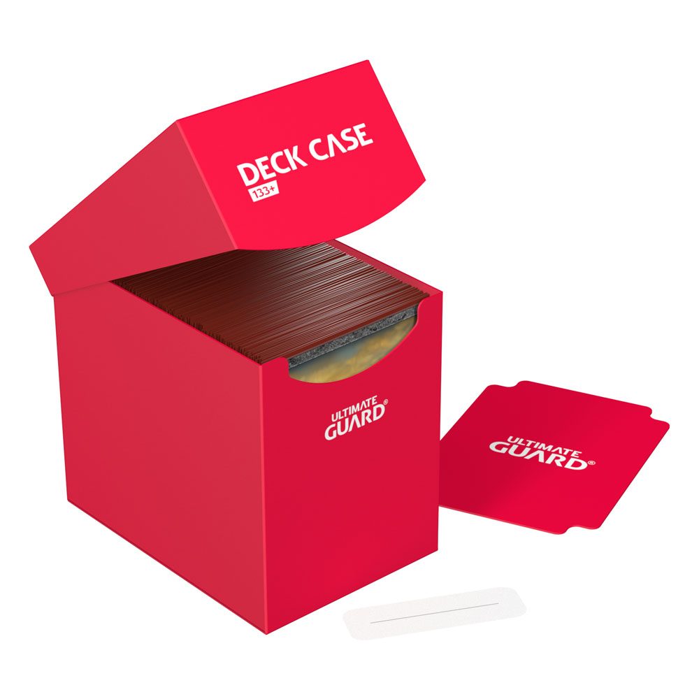 Ultimate Guard Deck Case 133+ Caja de Cartas Tamaño Estándar Rojo